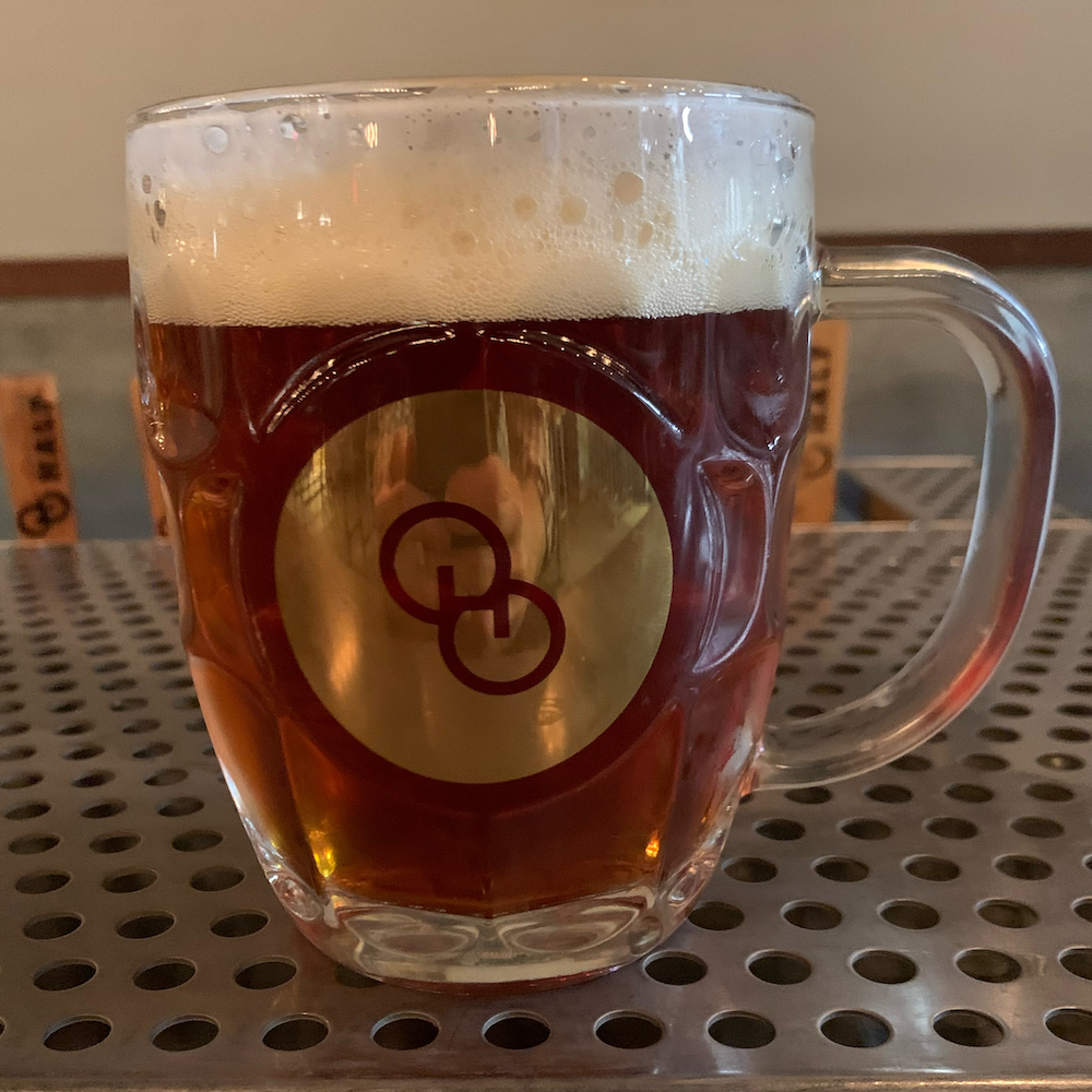 oktoberfest glass tankard