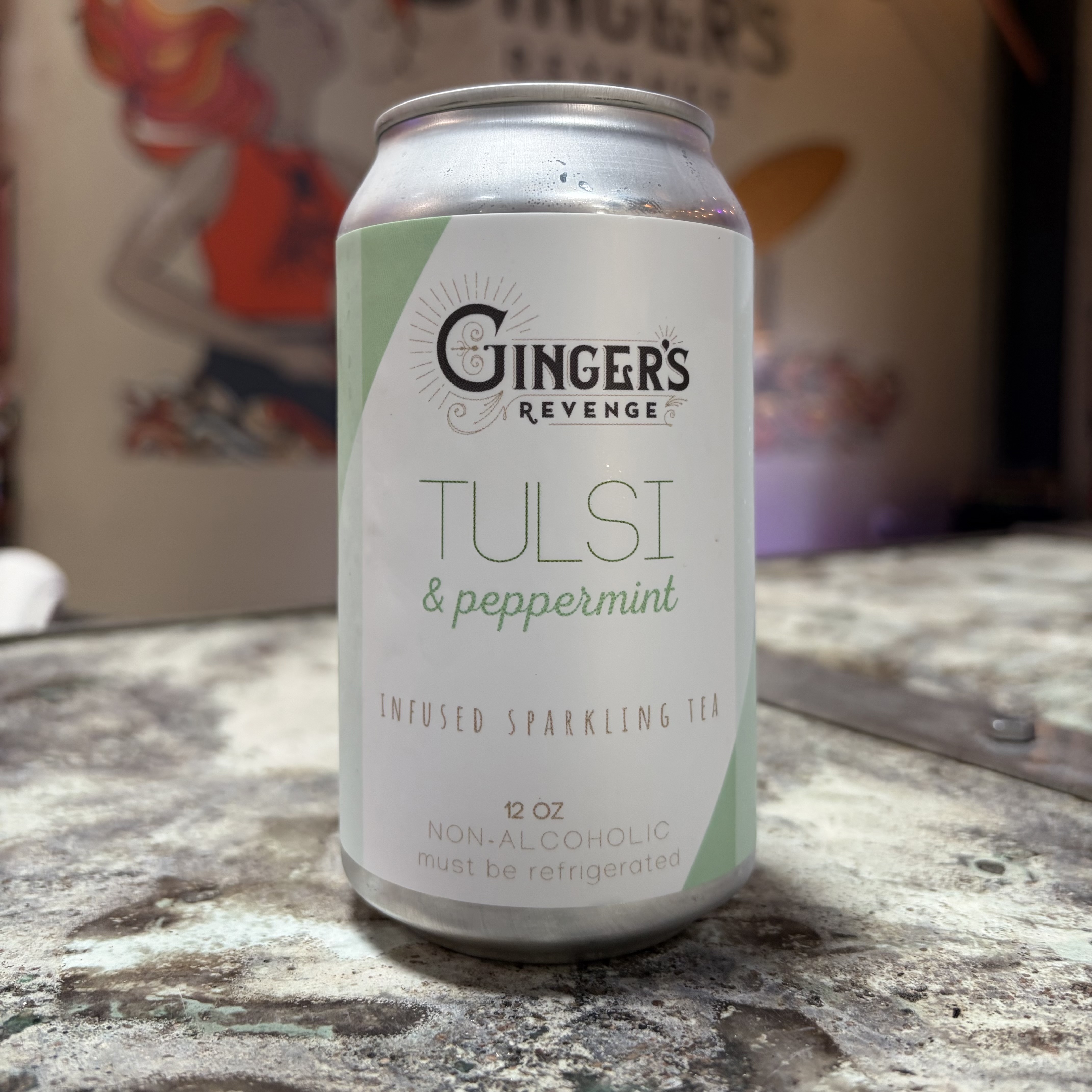 Tulsi Peppermint Tea | Non-Alcoholic