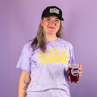 Purple Tie Dye Shirt