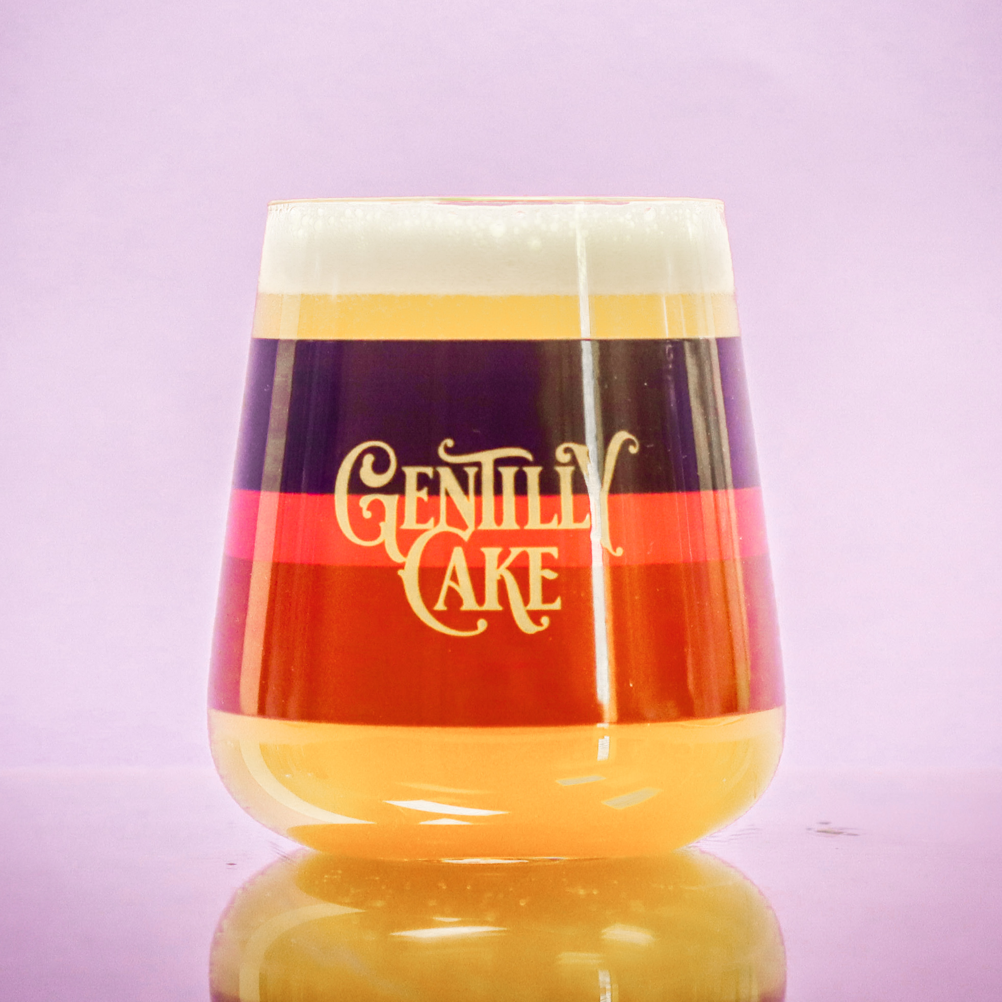 Gentilly Cake Glass