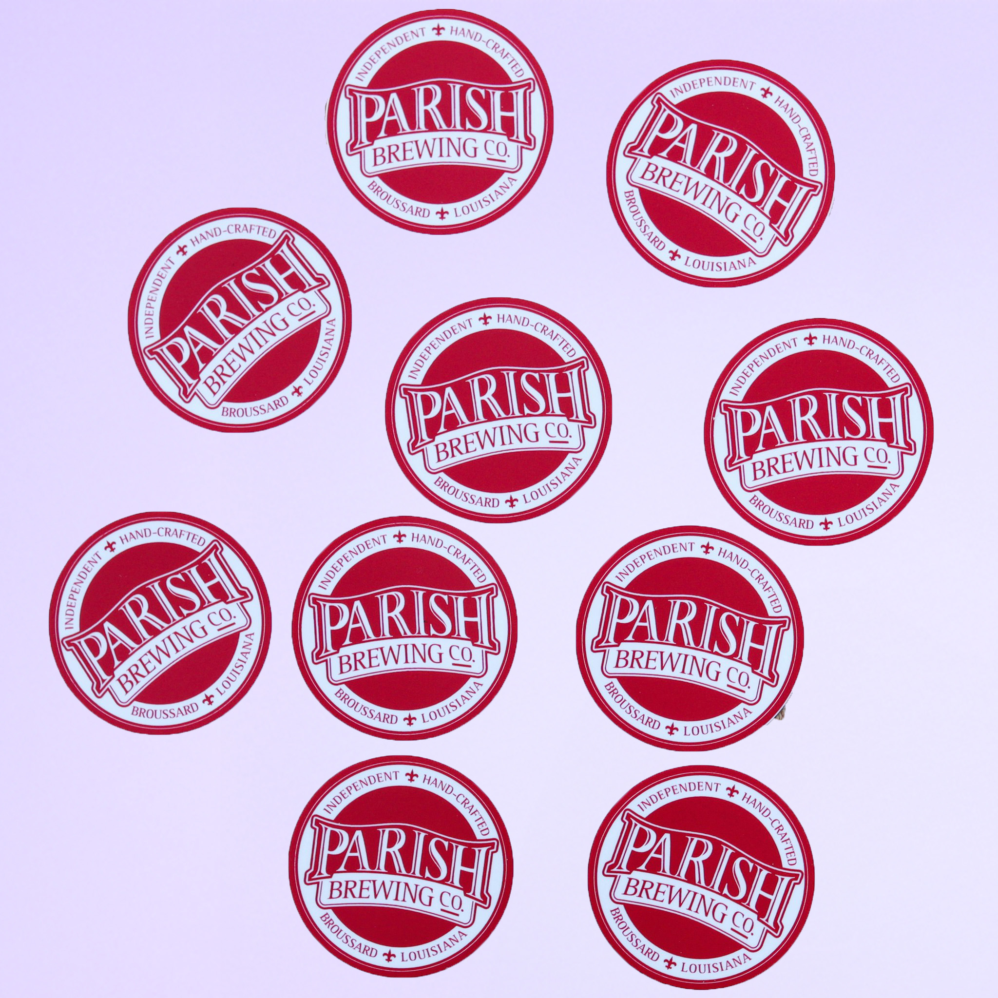 Parish Sticker Small