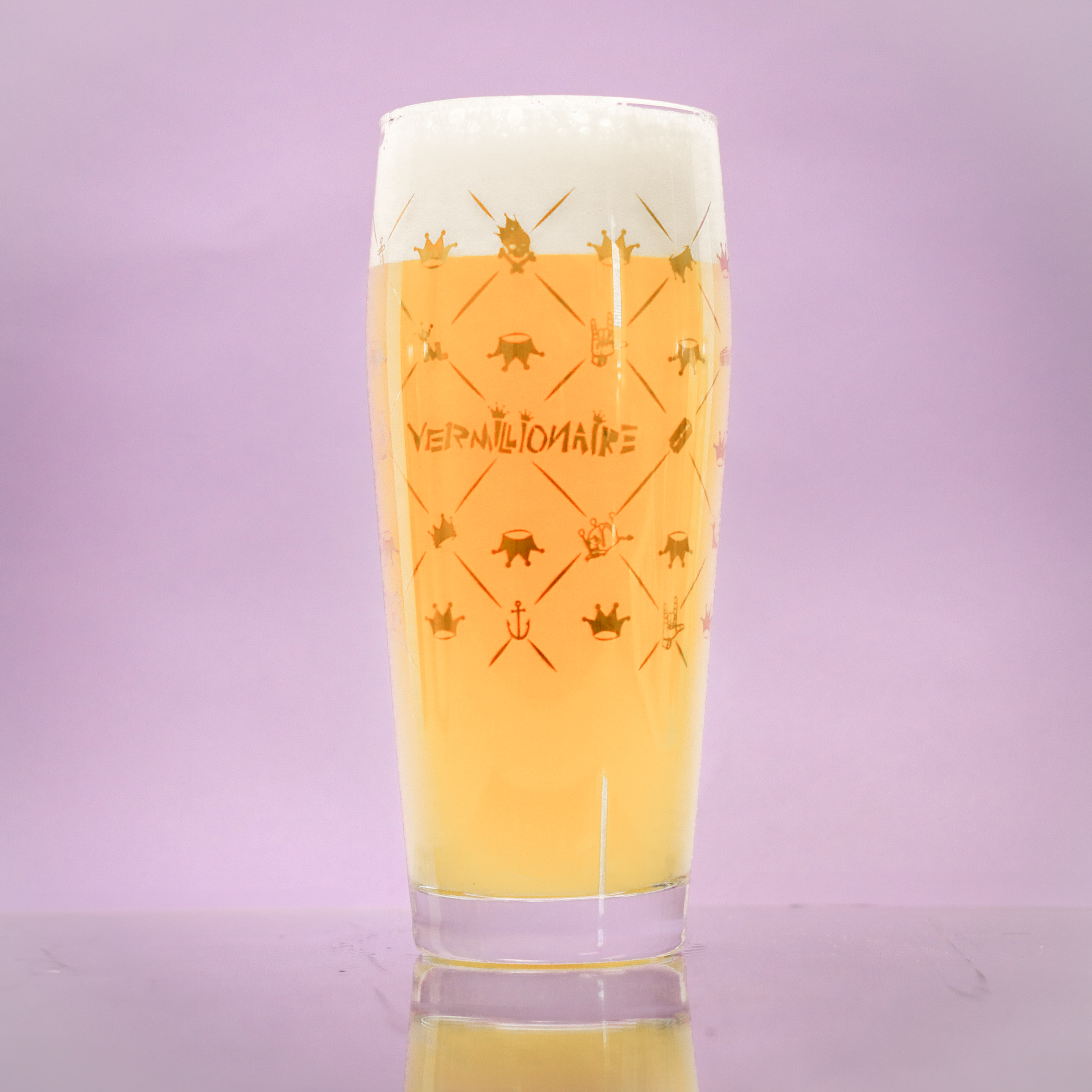 Vermillionaire Glass