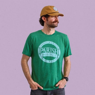 Green Parish Bottle Cap Shirt
