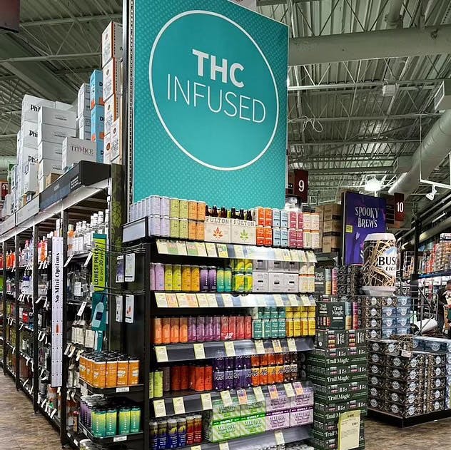 THC Drinks make their way into Liquor and Grocery Stores | Whale Pod