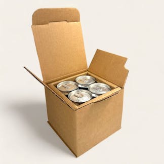 shipping boxes for beverages cans 8oz 7.5oz