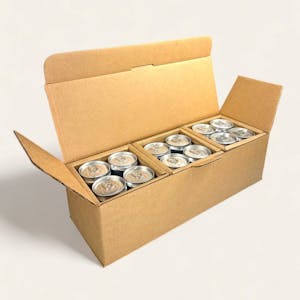 shipping boxes for 8oz beverage cans 7.5oz