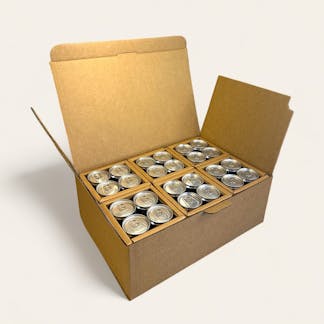 boxes for shipping 250ml beverage cans sleek