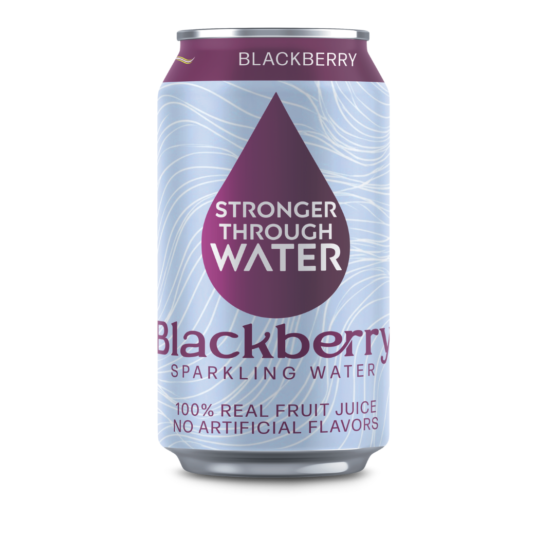 Blackberry Sparkling Water- Case of 24