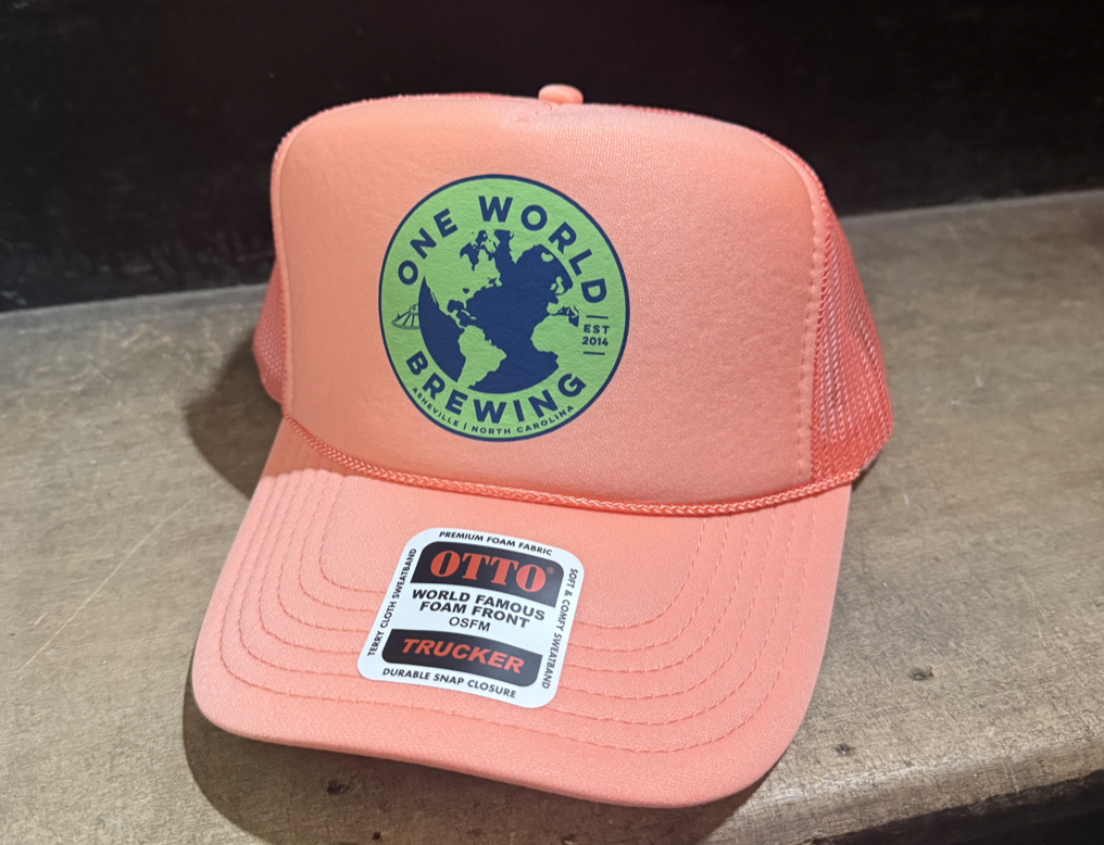 One World Trucker Hat Pink