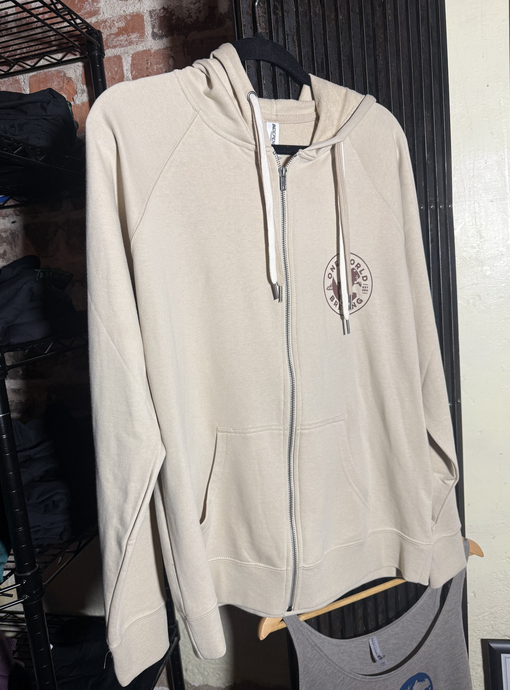 One World Hoodie - Oatmeal