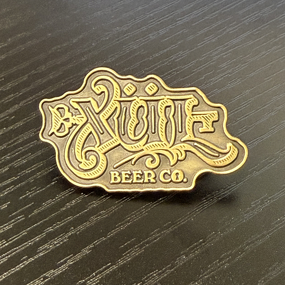 Xul enamel Classic Logo Pin