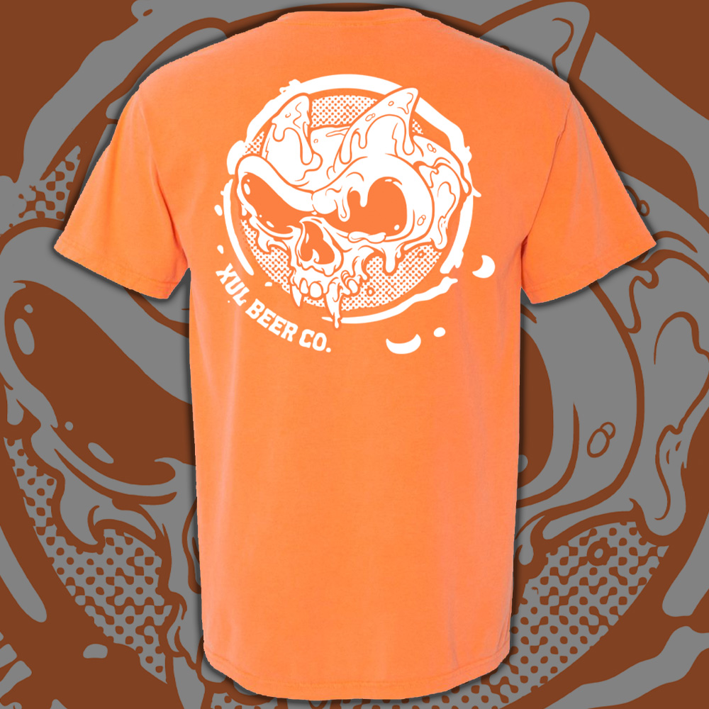 Xul orange & white ooze head