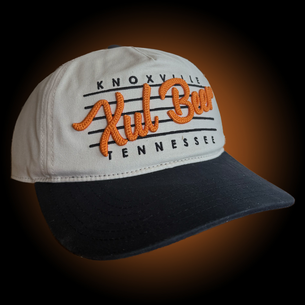 Retro 90's Xul Beer Hat w/Orange