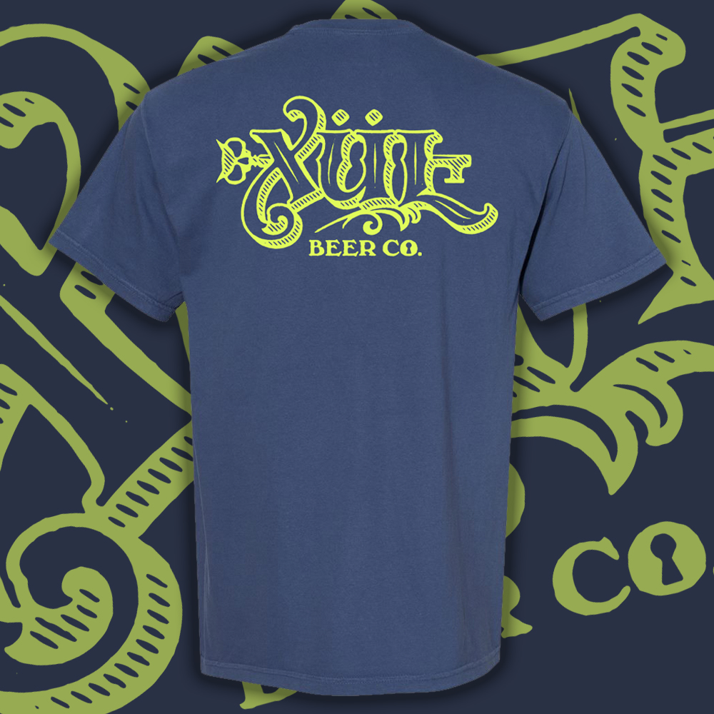 Xul logo tee navy