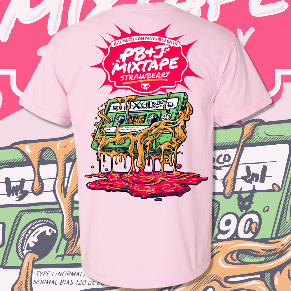 Xul PB&J Mixtape: Strawberry Tee
