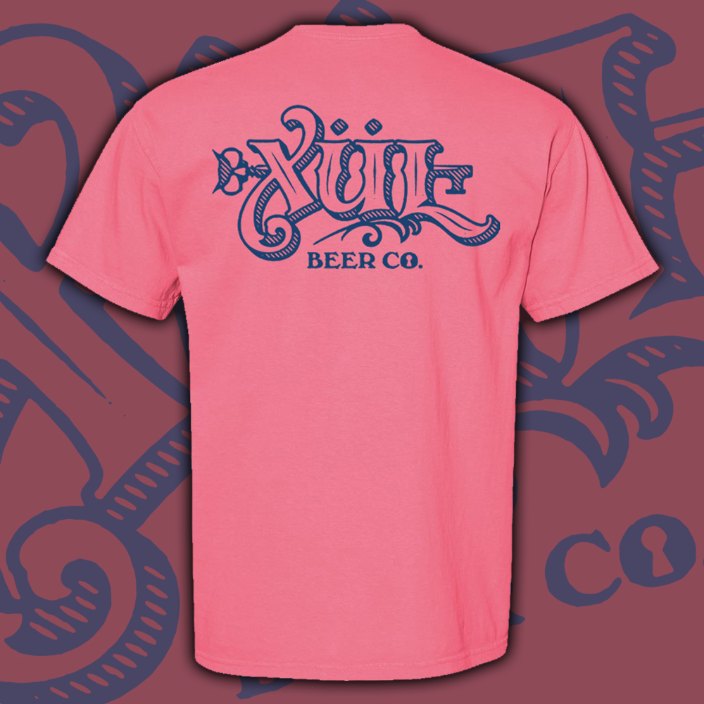 Xul logo tee pink