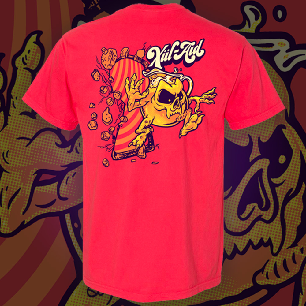 Xul-Aid red tee back