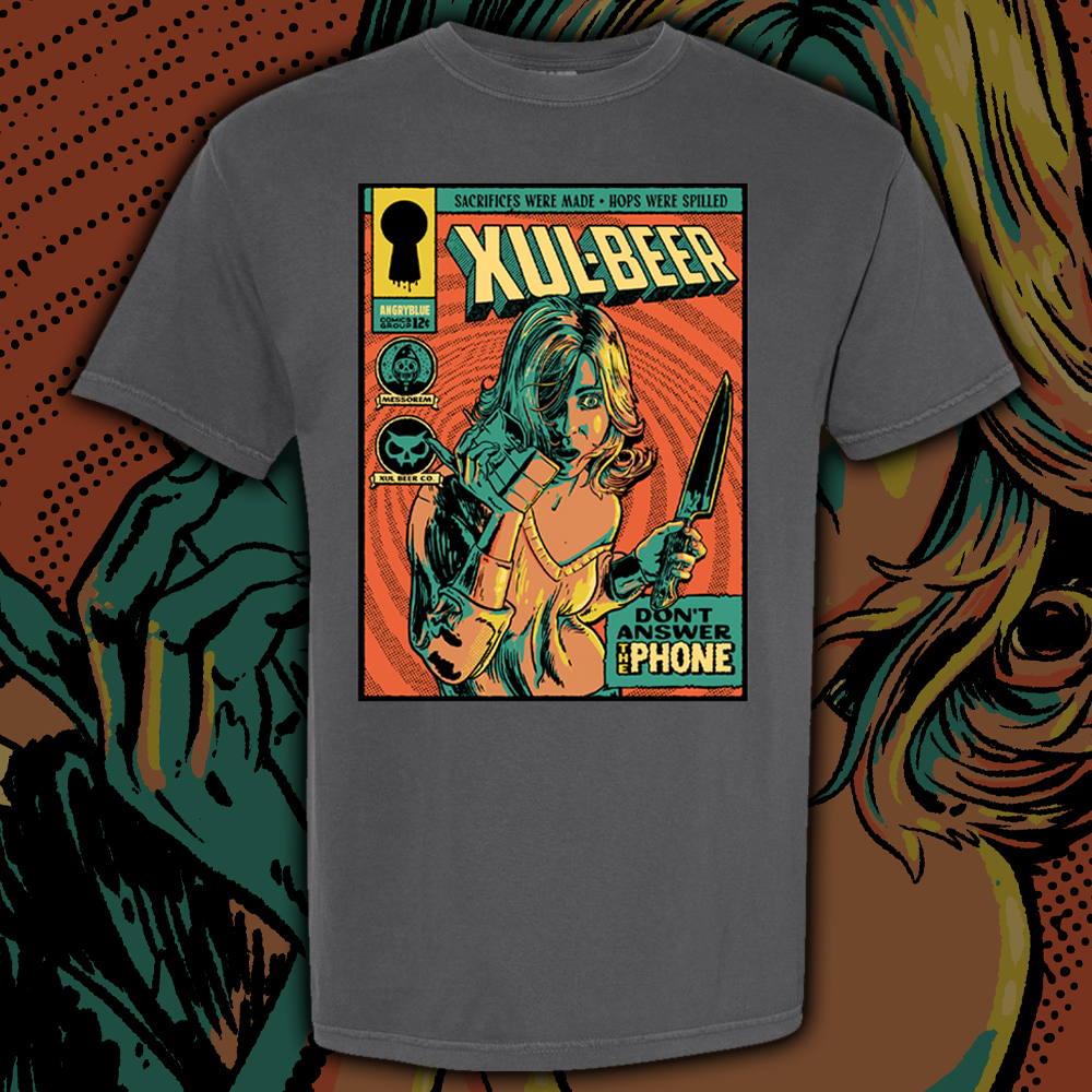 Can Art Edition: Don't Answer the Phone Charcoal Tee