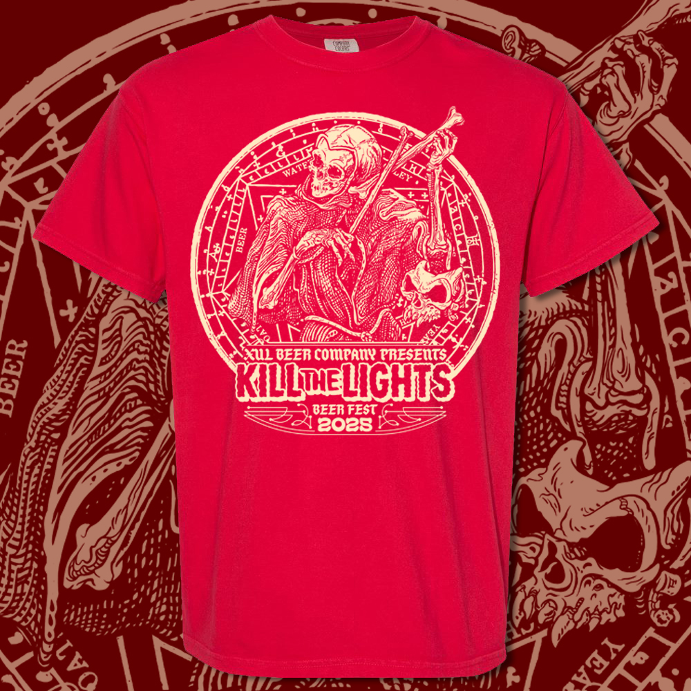 2025 Kill the Lights Tee - Red