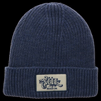 Classic Xul Ribbed Beanie in Navy