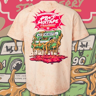 Can Art Edition: PB&J Mixtape Strawberry Redux