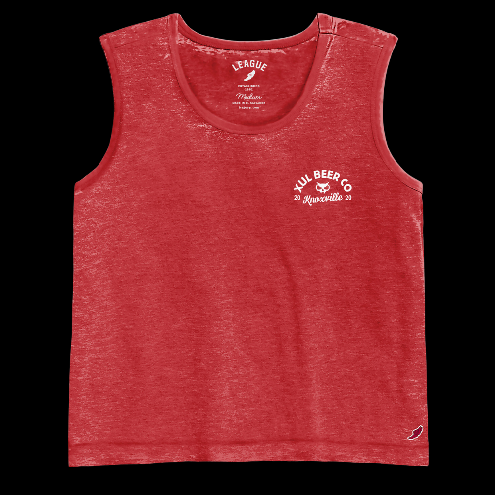 Ladies' Red Boxy Tank