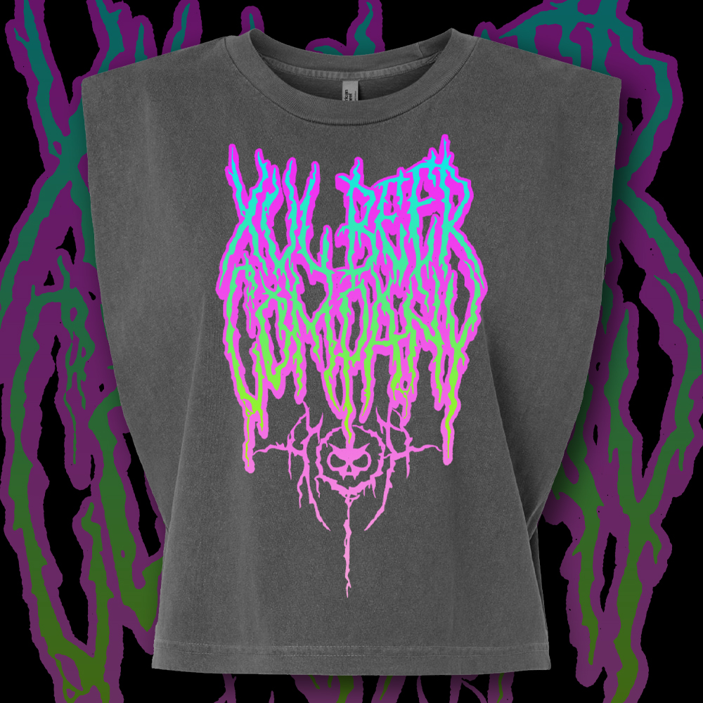 Ladies' Death Metal Crop Tank
