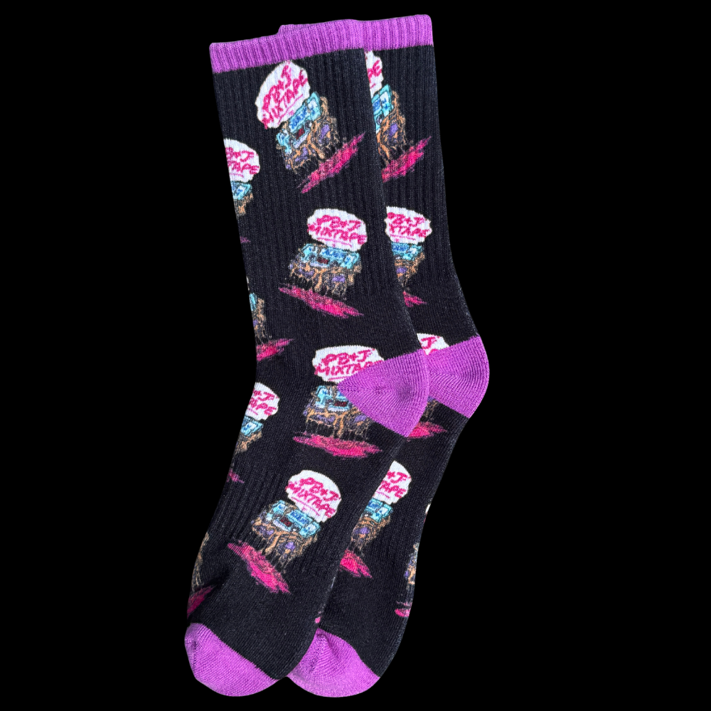 PB&J Mixtape Socks