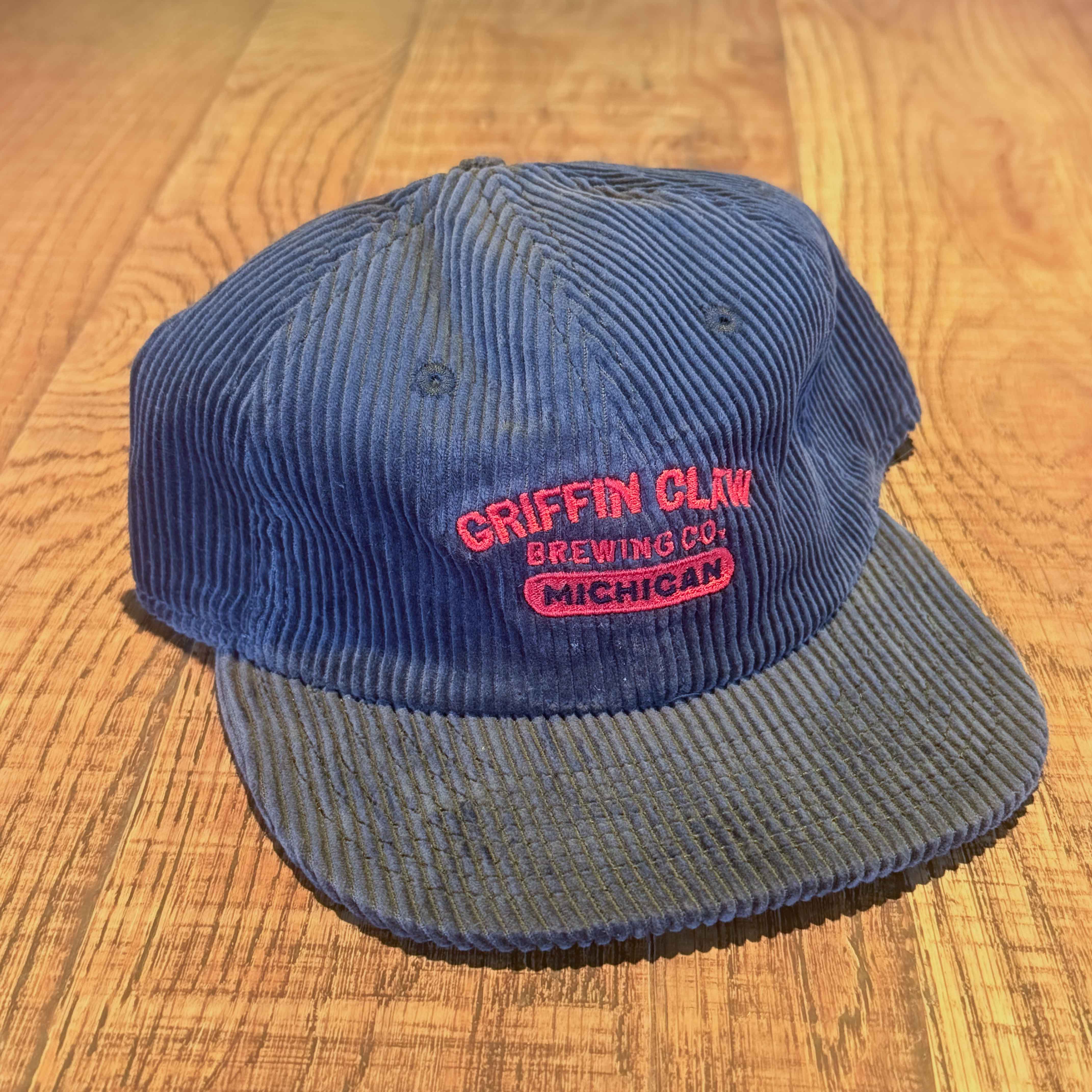Blue Corduroy Hat
