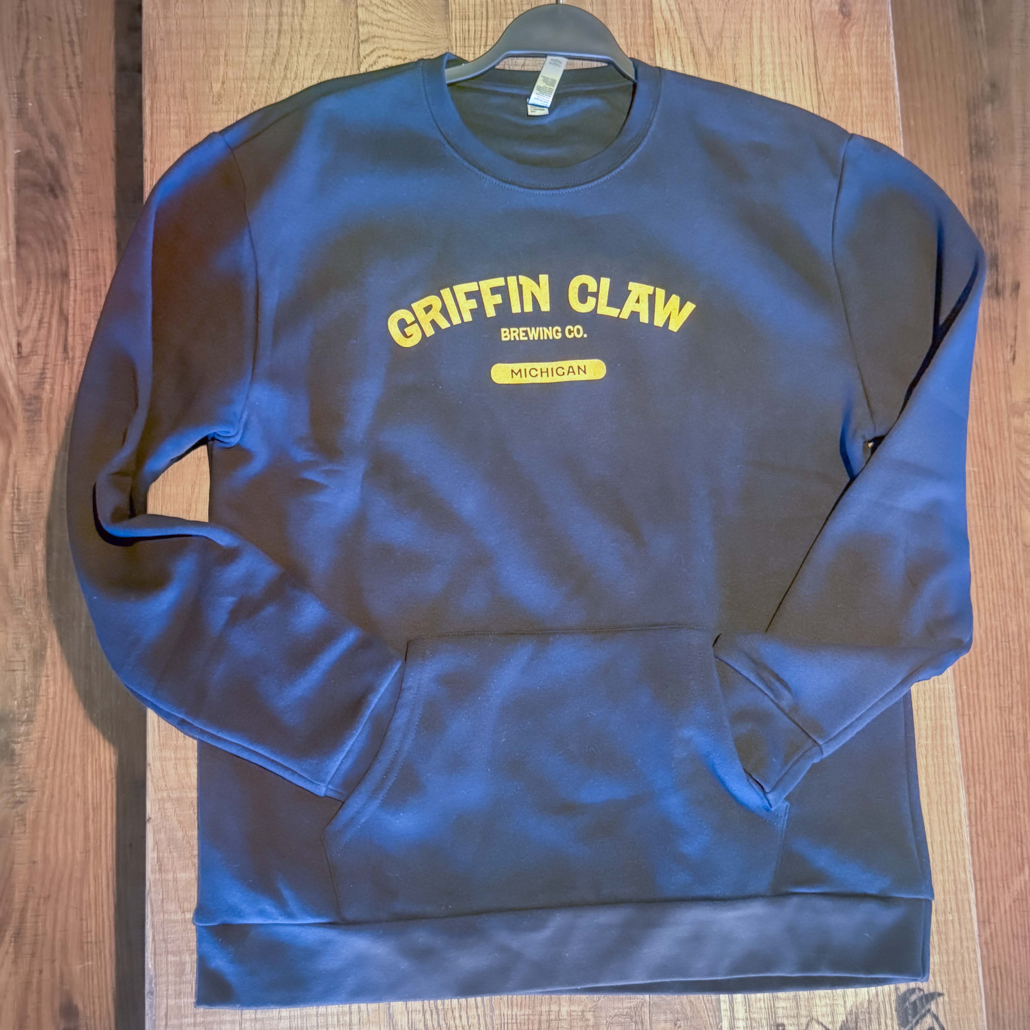 Pocket Crewneck Sweatshirt - Blue