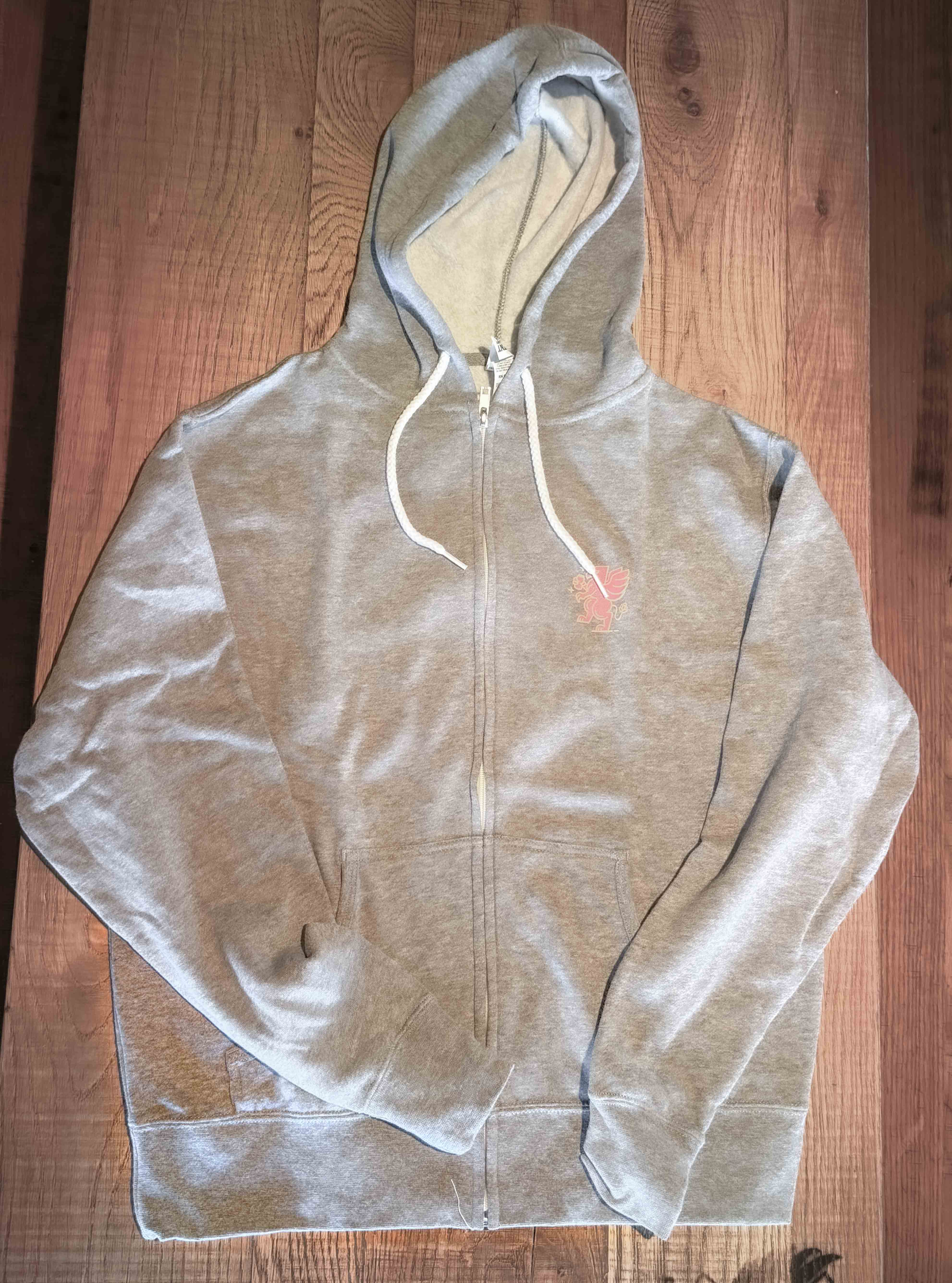 Grey Griffin Claw Zip-Up