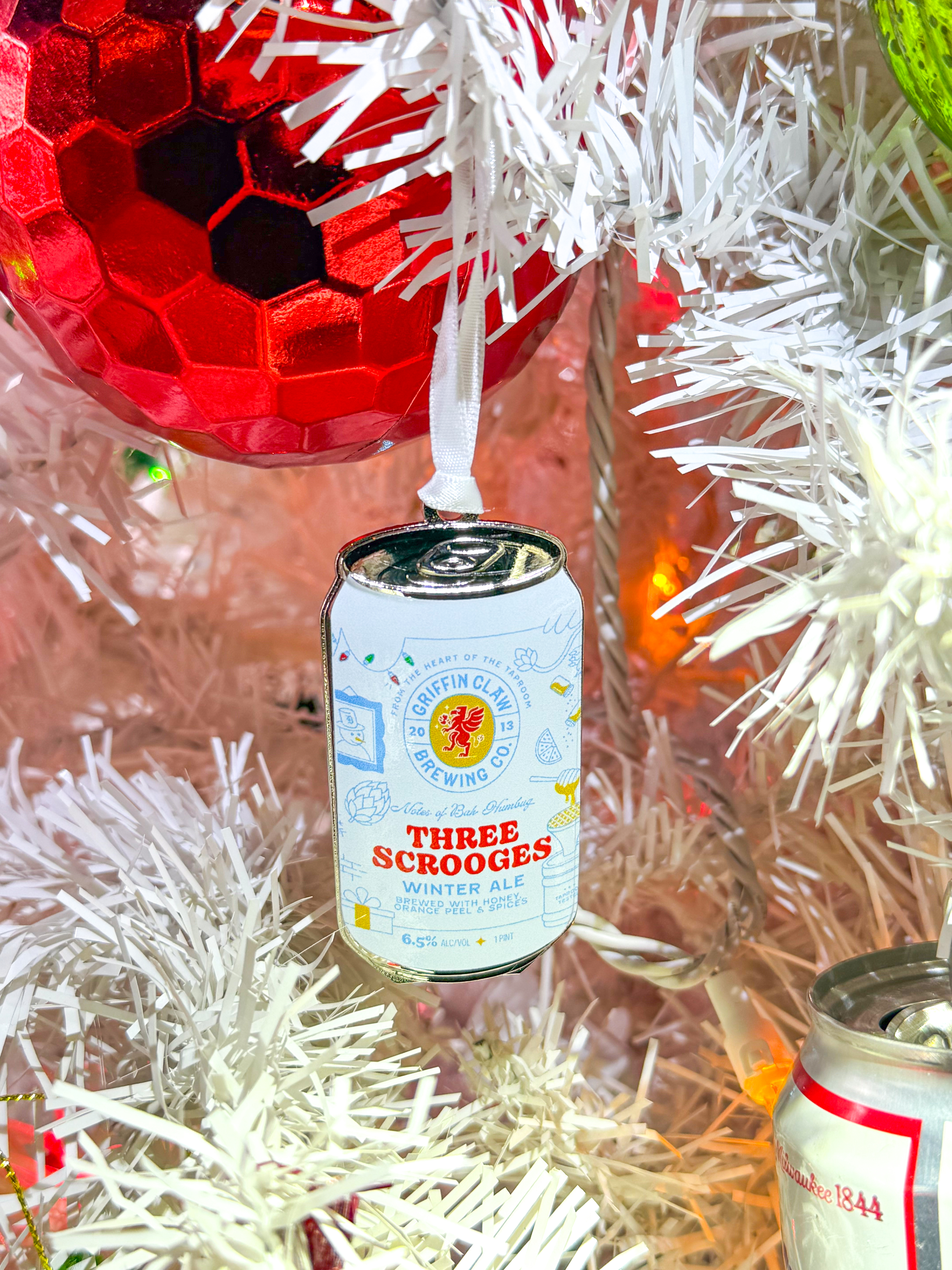 3 Scrooges Christmas Tree Ornament