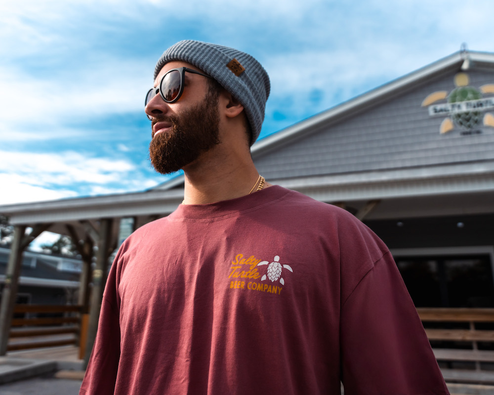 T-Shirt ‘Building’ (Rouge)