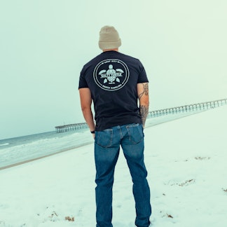 T-Shirt 'Pocket Tee' (Black)