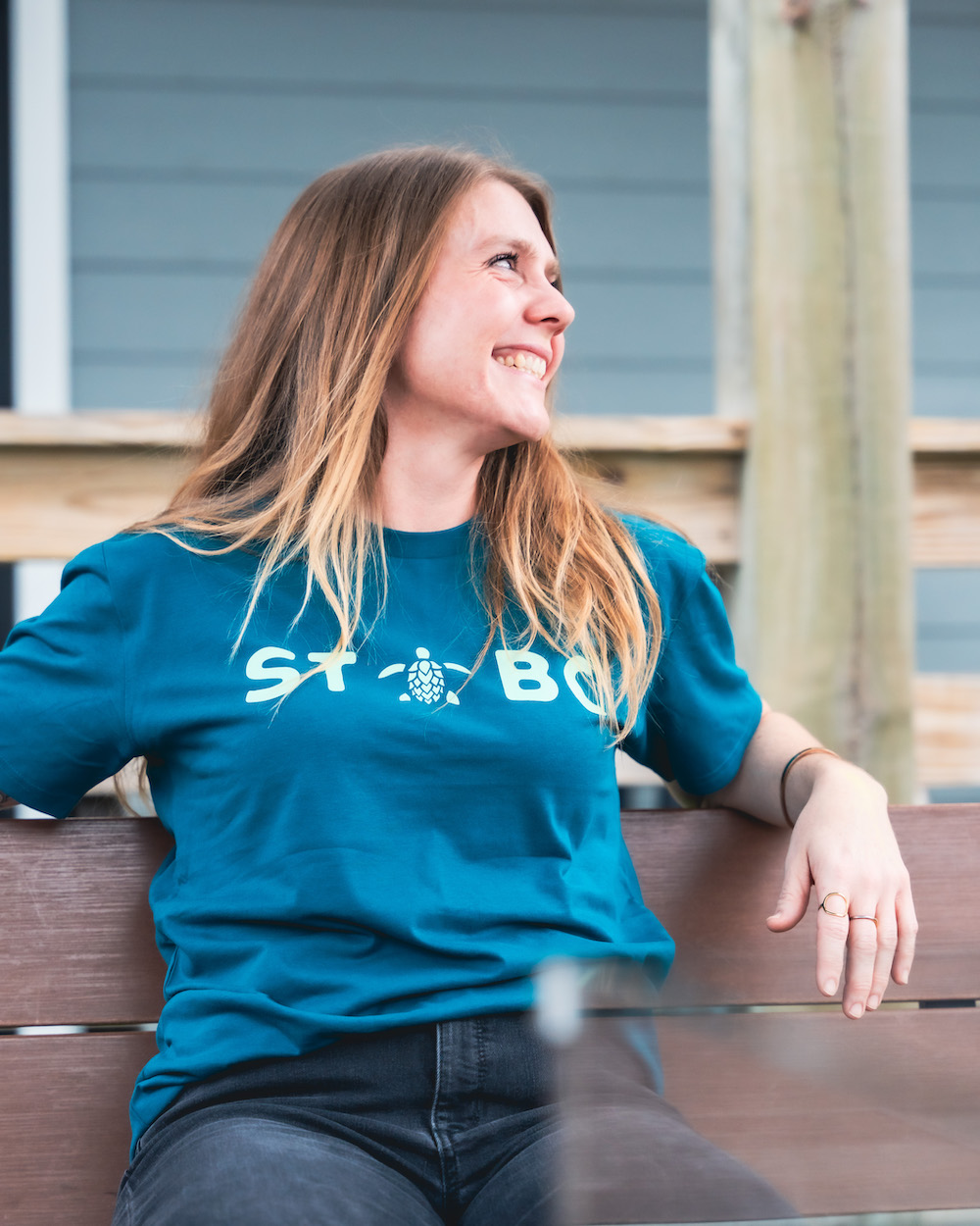 T-Shirt 'Initials' (Teal)