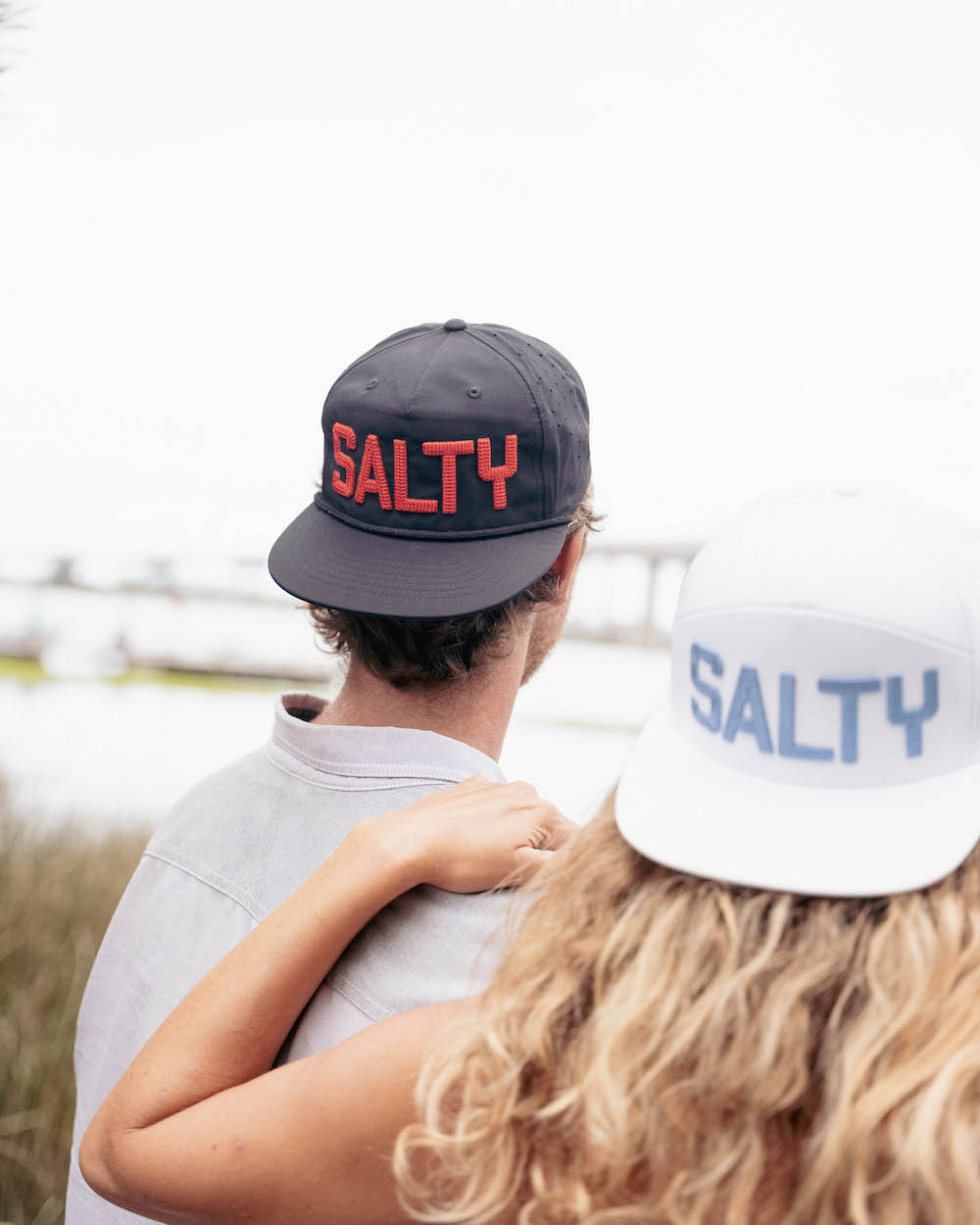 Hat 'SALTY' (Blk/Red)