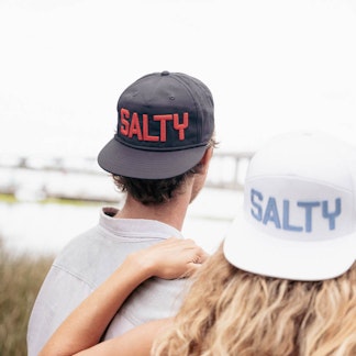 Hat 'SALTY' (Blk/Red)