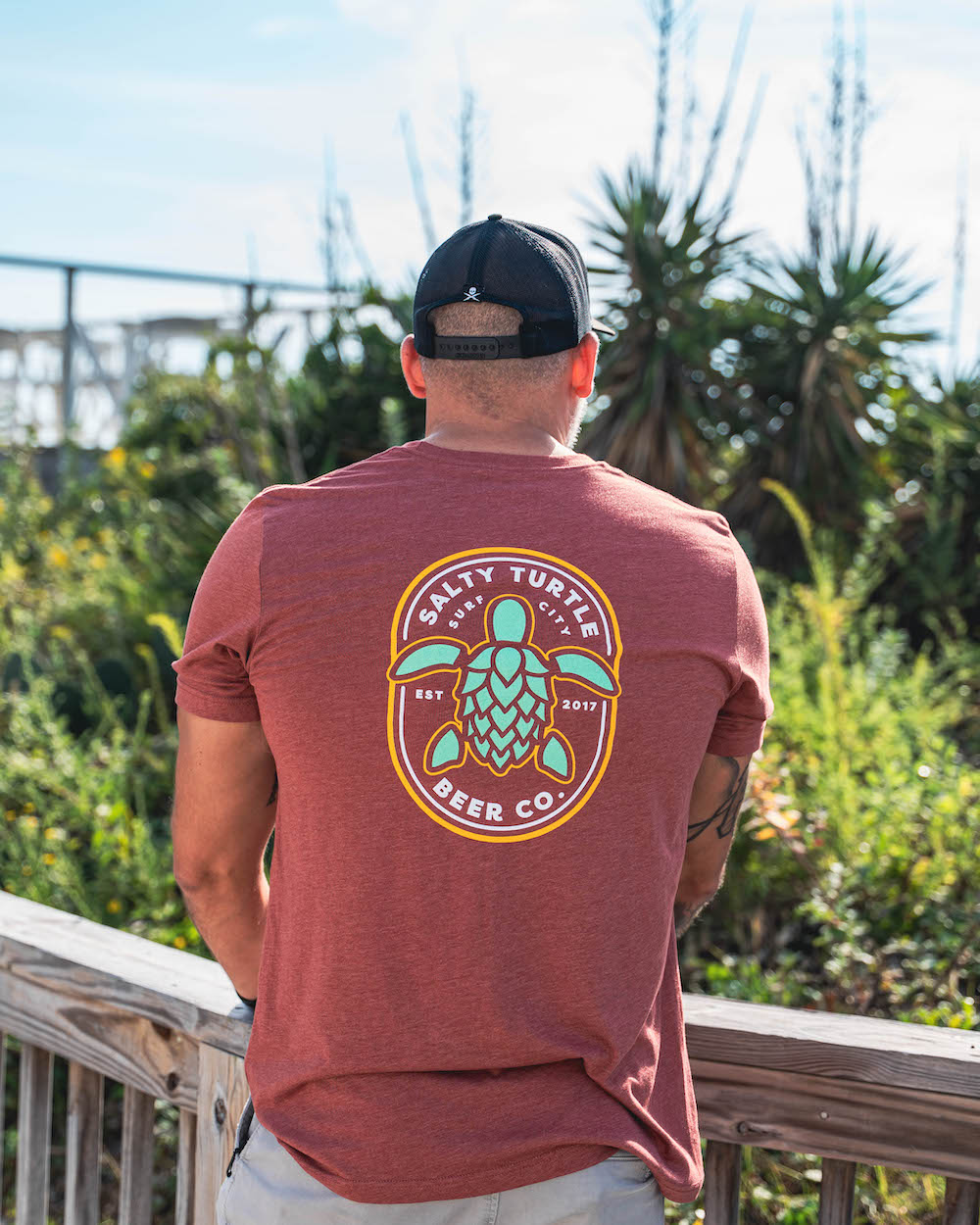 T-Shirt 'Oval' (Clay)