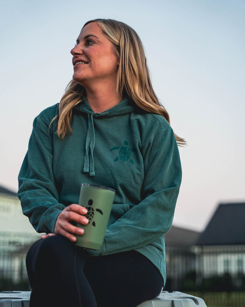 Hoodie 'Groovy' (Spruce)