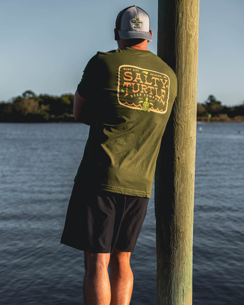 Olive Salty Turtle Shirt
