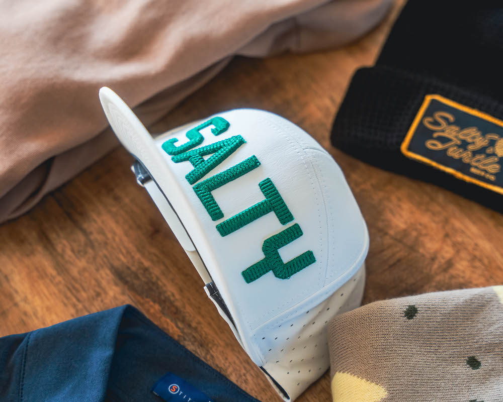 Hat ‘SALTY’ (Masters Green)