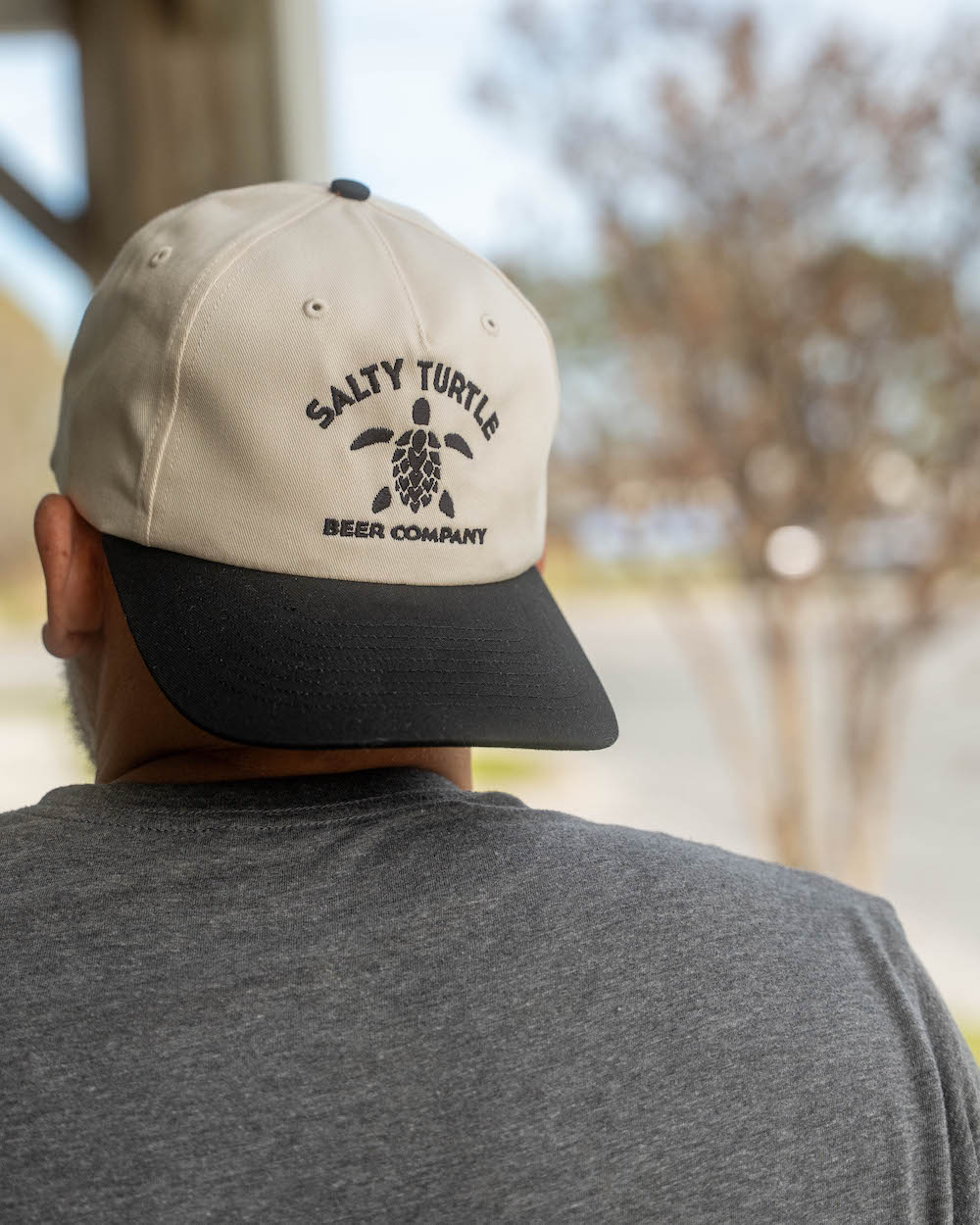 Hat '2Tone' White/Black