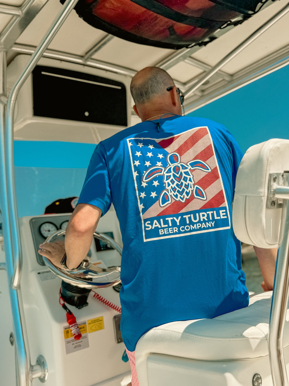 T-Shirt ‘USA’ (Royal)