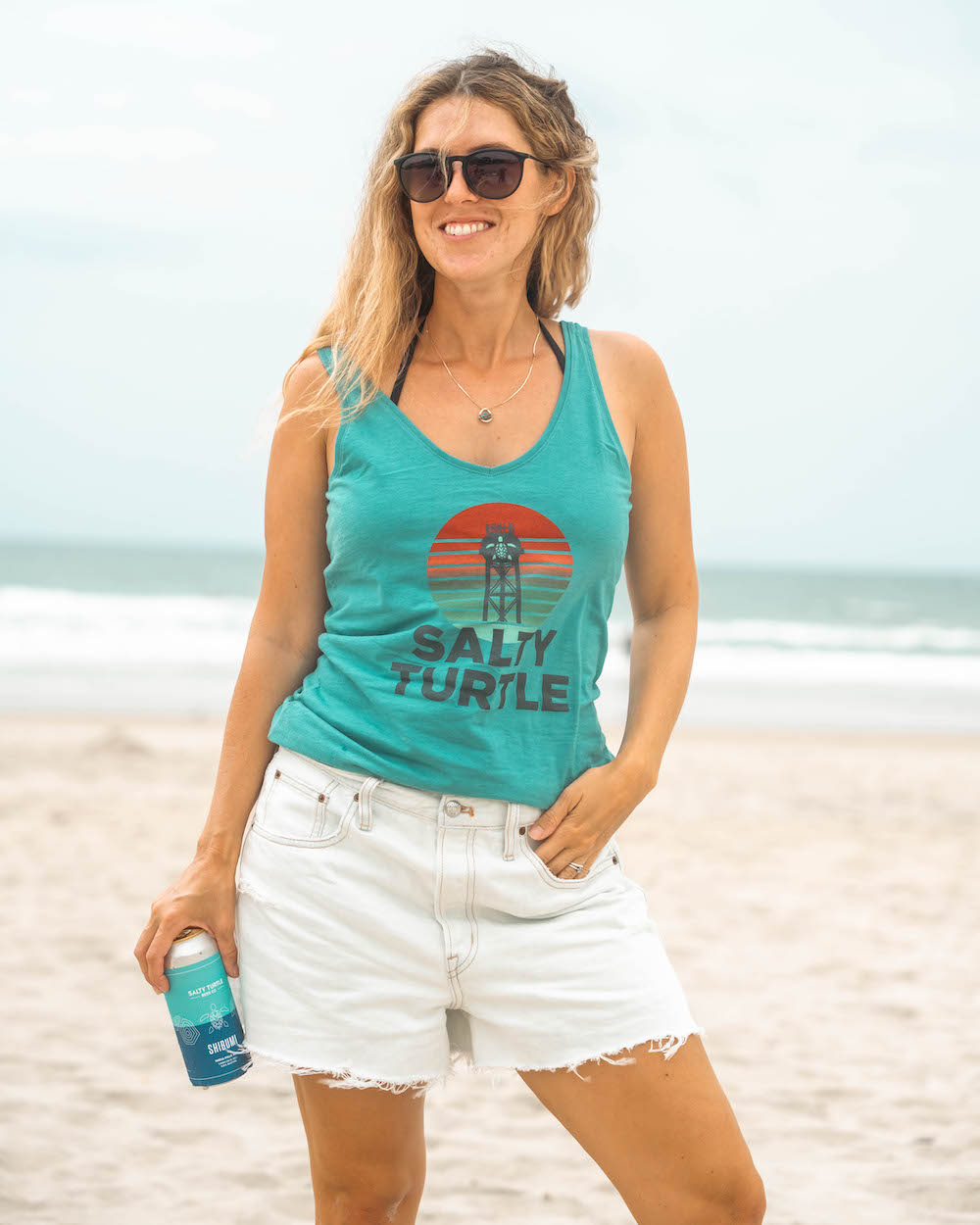Tank 'Sunrise' (Teal)