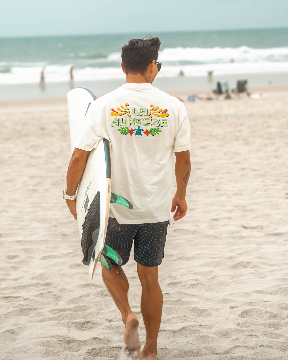 T-Shirt ‘La Surfeza’ (Bone)