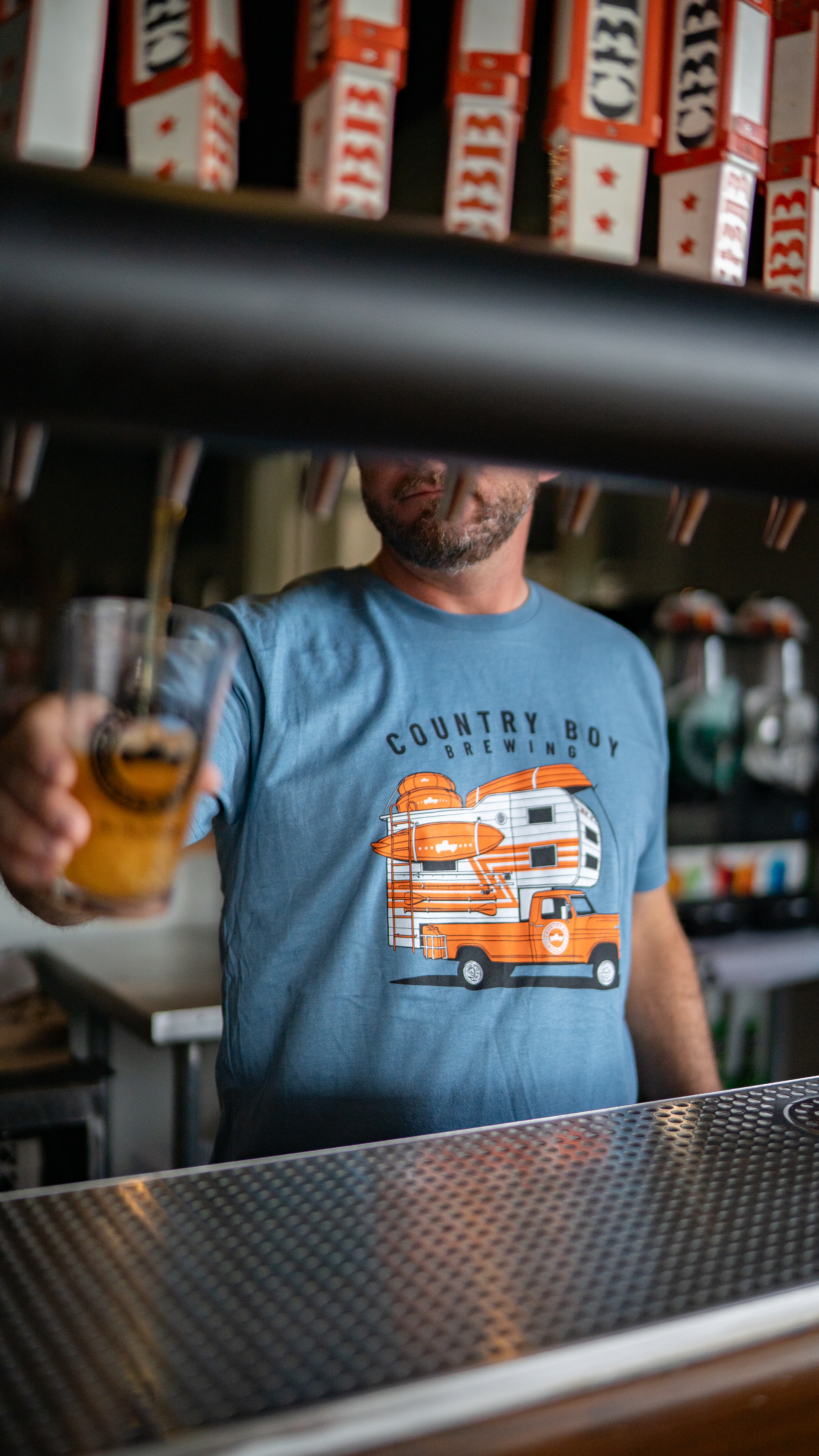 Squarebody Camper on shirt