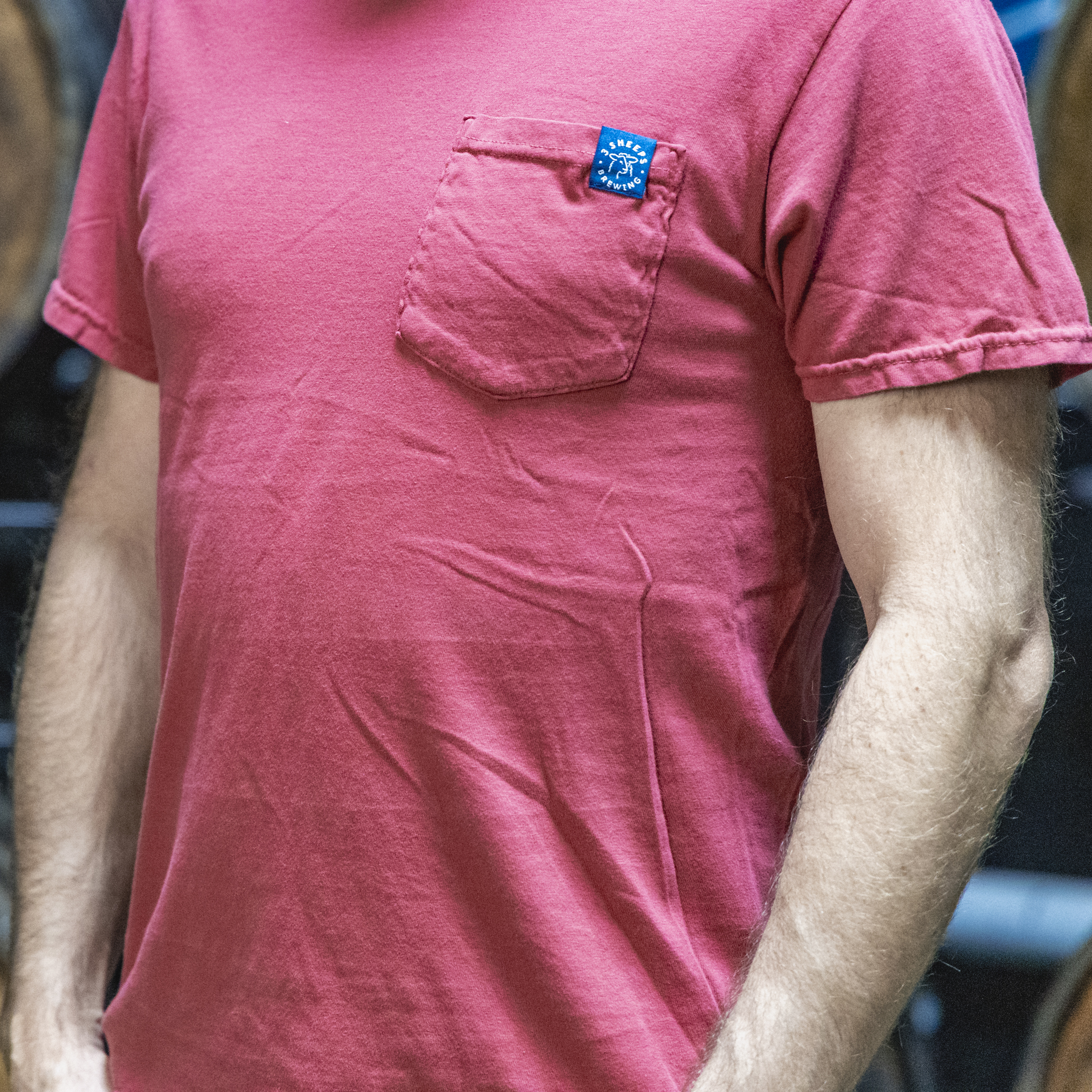 Tee - Comfort Colors Pocket - Chili