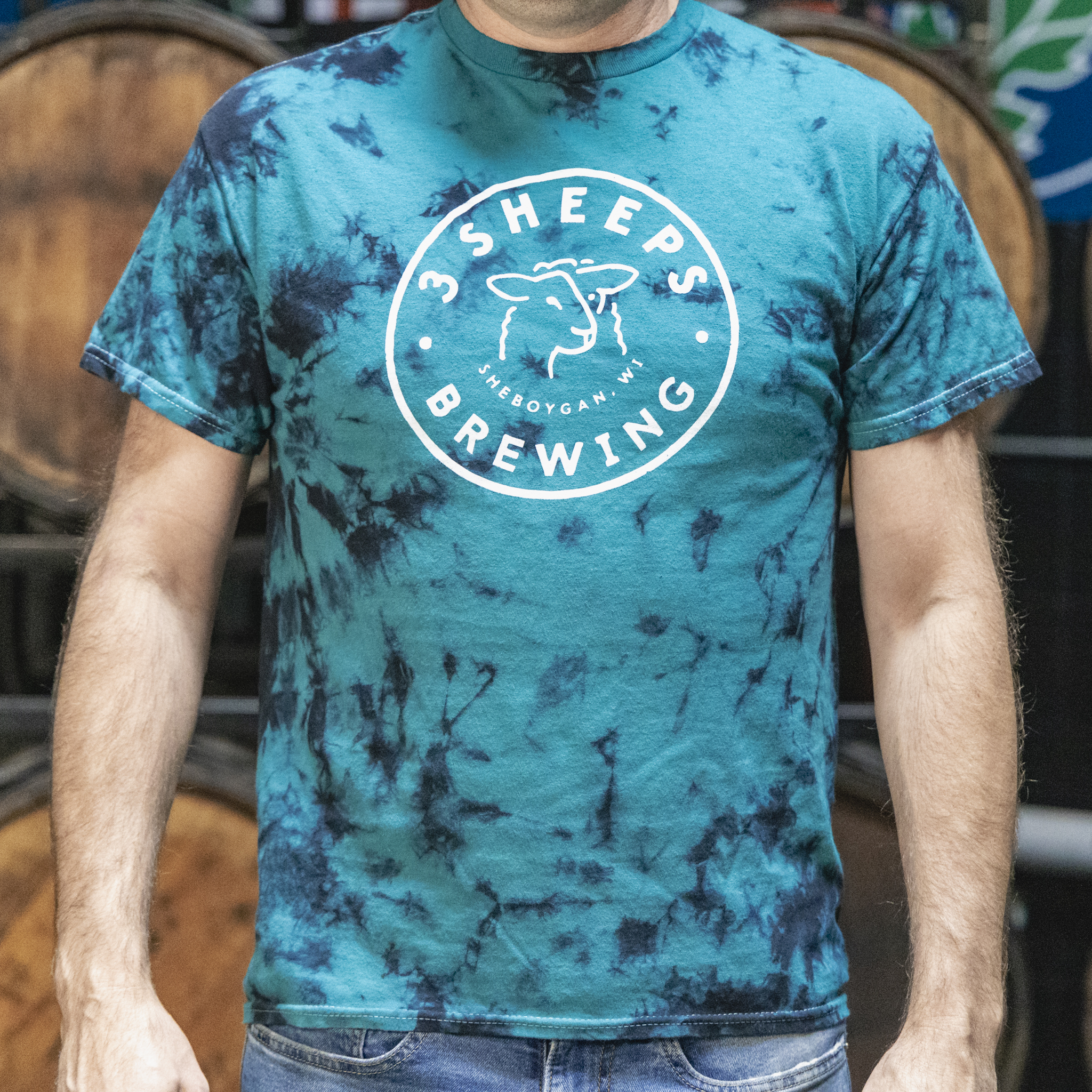 Tee - Tie Dye Crystal Wash