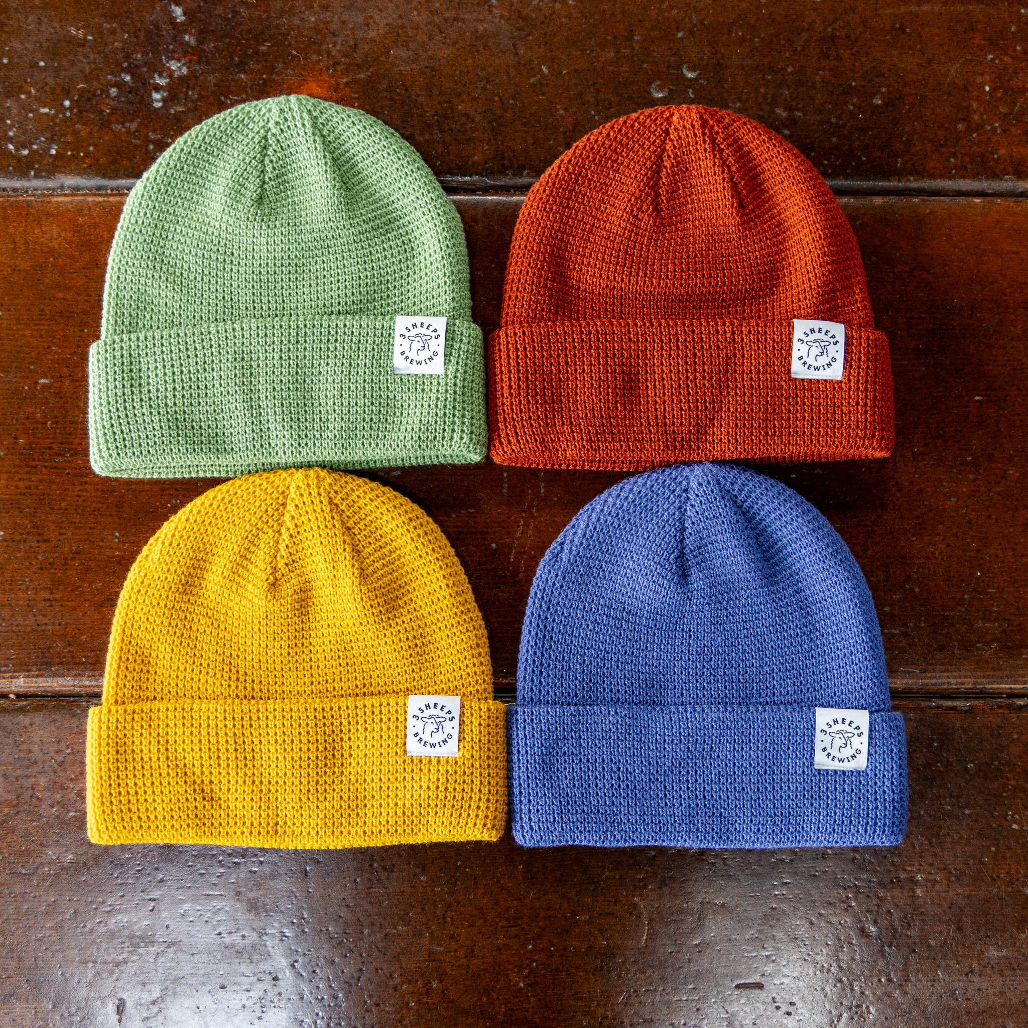 Beanie - Waffle Knit