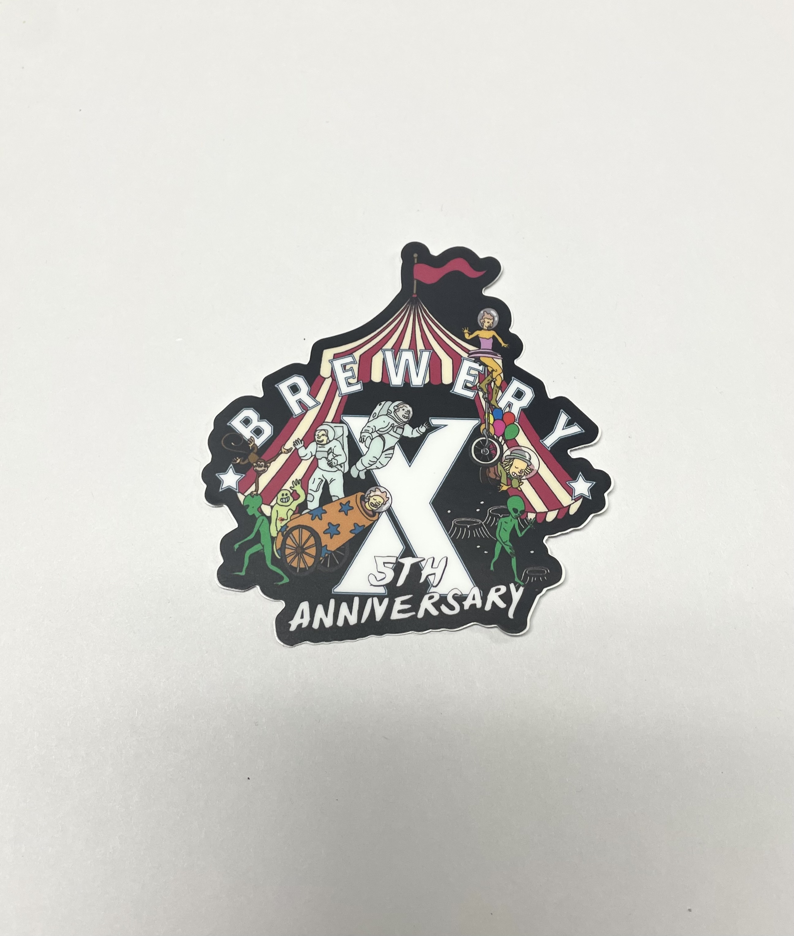 Sticker - 5th Anniversary Circus